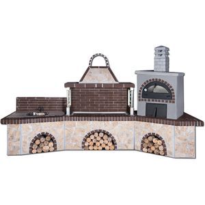 Holz-Gartengrill 1