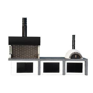 Holz-Gartengrill 1