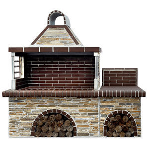 Holz-Gartengrill 1