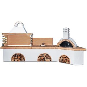 Holz-Gartengrill 1