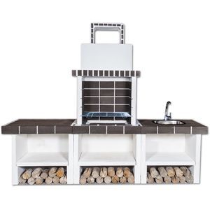 Holz-Gartengrill 1