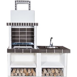 Holz-Gartengrill 1