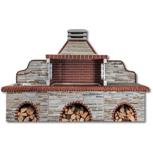 Holz-Gartengrill 1