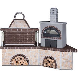 Holz-Gartengrill 1