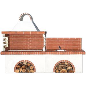 Holz-Gartengrill 1