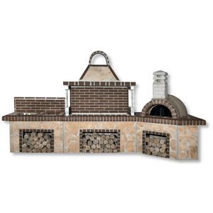 Holz-Gartengrill 1