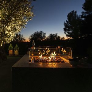 Garten-Feuerstelle / Holzkohle 1