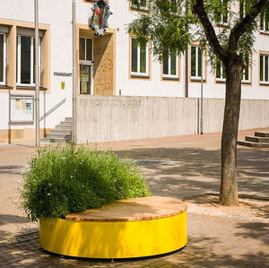 moderne Bank für den öffentlichen Raum