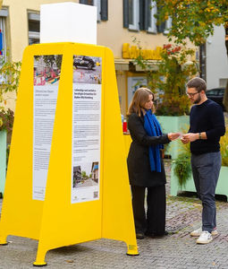 Infotafel für öffentliche Bereiche