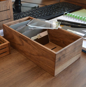 Holz-Büroorganizer 1