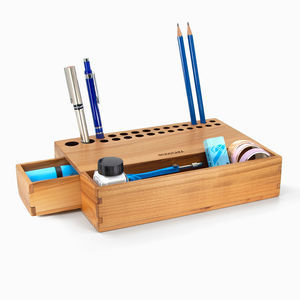 Holz-Büroorganizer 1
