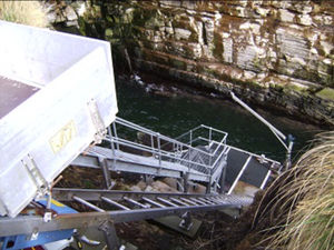 Lastenaufzug für Schifffahrtsanwendungen