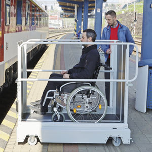 Hebeplattform für Rollstühle