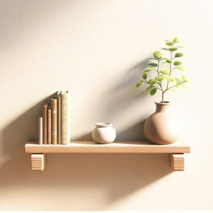 wandmontierte Regale