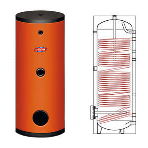 Heizkessel mit Warmwasserbereiter