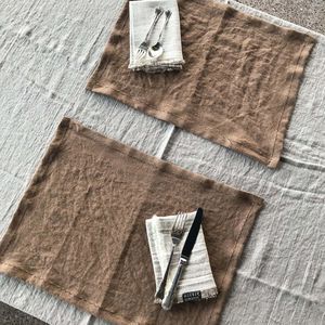 Leinen-Tischset