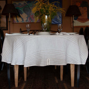 Leinen-Tischdecke