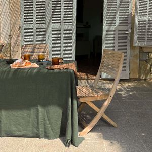 Leinen-Tischdecke