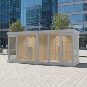 Raucherkabine für Außenbereich