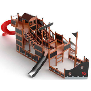 Holz-Spielplatzgerät