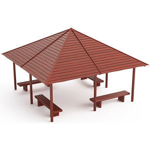 Holzpavillon