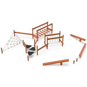 Trimm-Dich-Pfad / für Spielplätze
