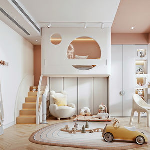 weißes Kinderzimmer