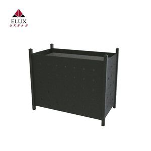 Pflanzkübel für Orangerie / galvanisiertem Stahl