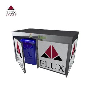 Mülltonnenbox für Büro