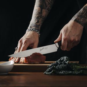 Tranchelard Messer / mit Kunststoffgriff