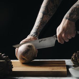 Chefmesser mit Kunststoffgriff