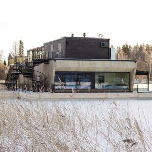 schwimmendes Haus