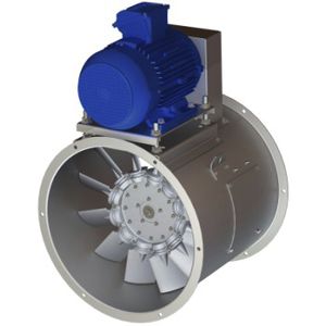 schrägverzahnter Ventilator