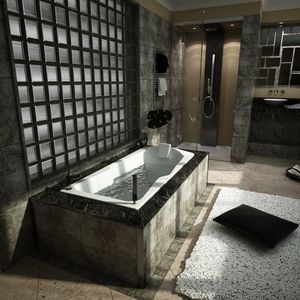 freistehende Badewanne