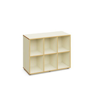 Bücherregal mit Rollen
