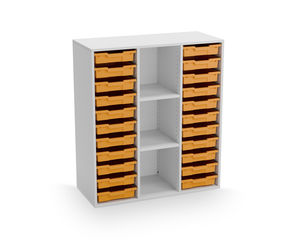 hohes Bücherregal