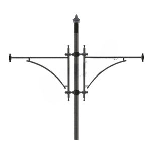 Tragarm für Straßenlaternenpfähle / galvanisiertes Eisen