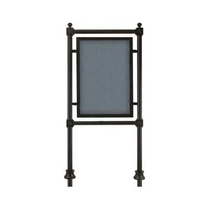 bodenstehende Reklametafel