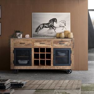 Industriestil-Sideboard