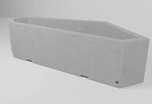 Beton-Pflanzkübel