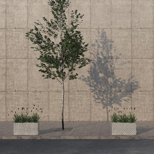 Beton-Pflanzkübel