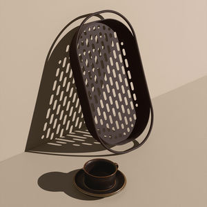 Metall-Serviertablett 1