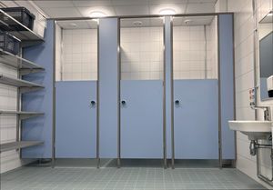 WC-Trennwand / HPL