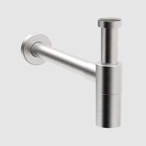 Syphon für Waschbecken / Edelstahl