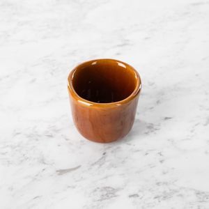 Kaffeetasse / emaillierte Keramik