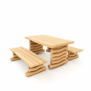 moderner Picknicktisch
