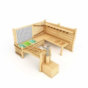 Sand- und Wasserspielset / Akazie