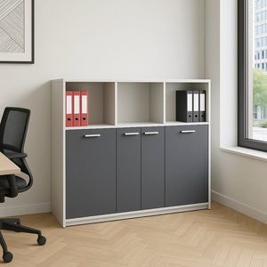 hoher Aktenschrank 1
