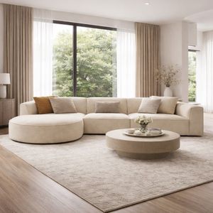 rundes Sofa