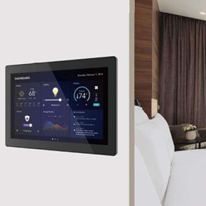 Touchscreen für Hausautomationssystem